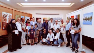Photo of براعم واعدة في الرابطة الثقافية بدعوة من الرابطة الثقافية وجمعية الوفاق الثقافية ومحترف نابلسي للفنون